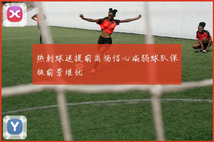 热刺球迷提前离场信心减弱球队保级前景堪忧